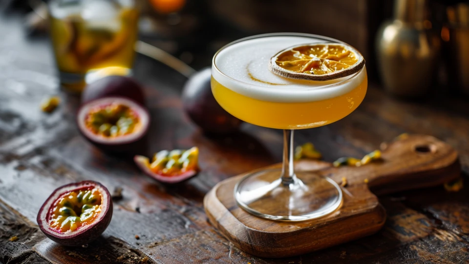 Passion Fruit Pisco Sour