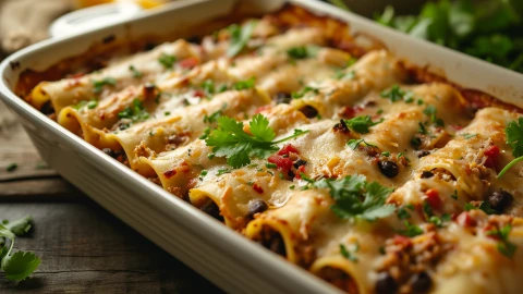 Taco-Filled Cannelloni
