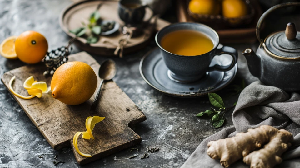 Yuzu Ginger Tea