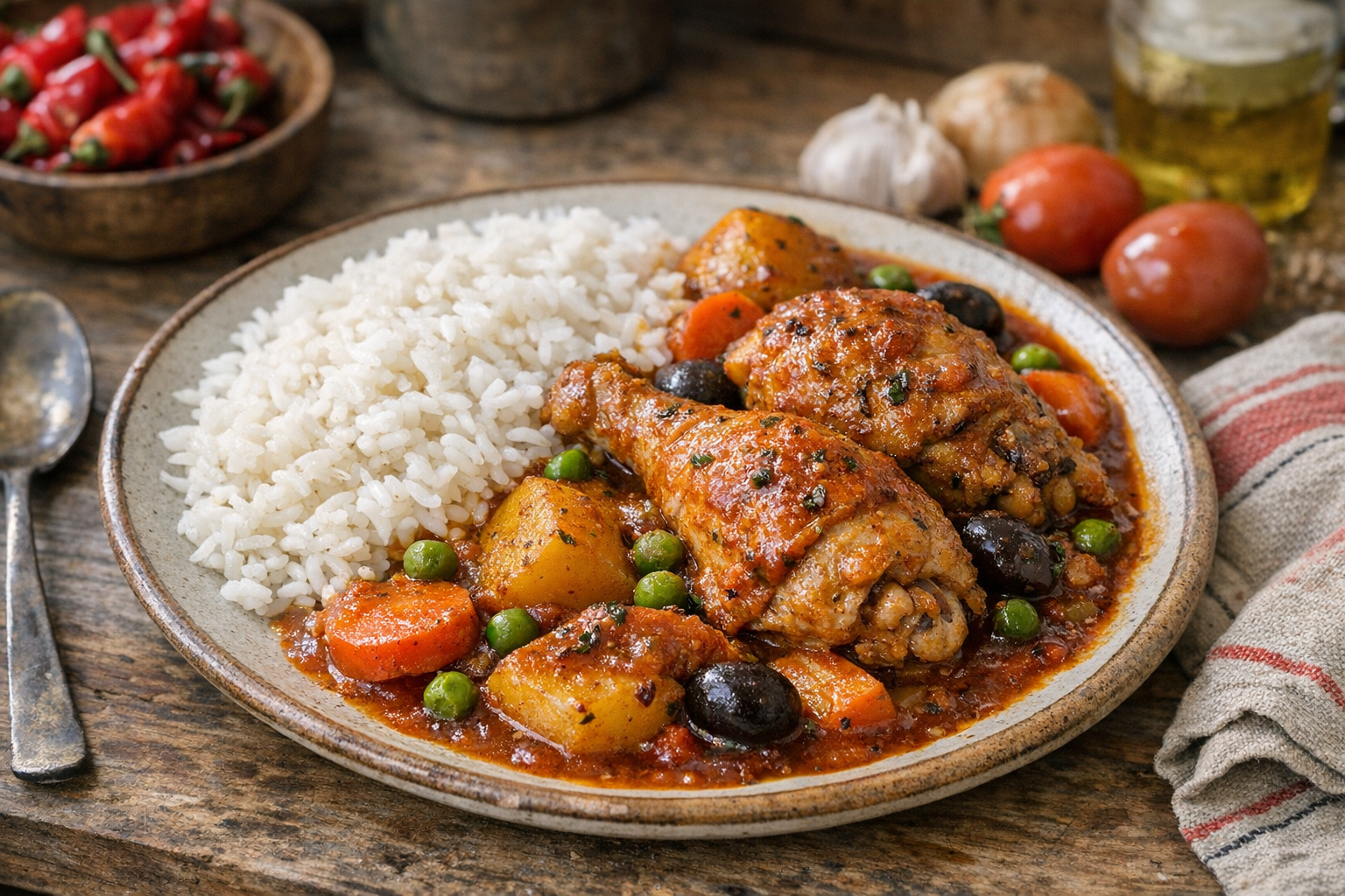 Estofado de Pollo Peruano