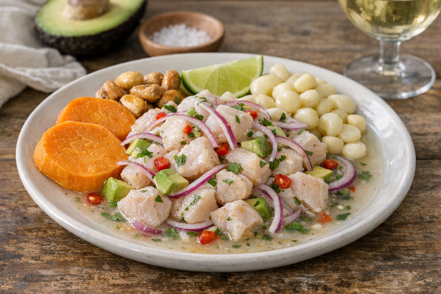Classic Peruvian Ceviche